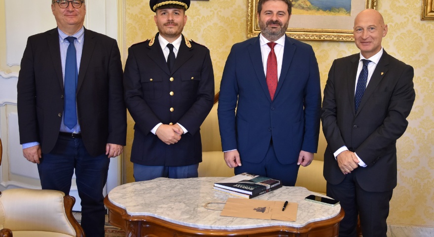 Incontro istituzionale tra il Questore di Sassari e il Presidente Provinciale UNUCI